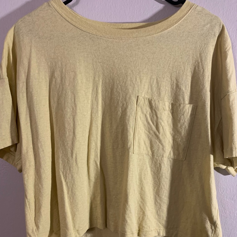 Everlane Cropped T-Shirt w/ Pocket